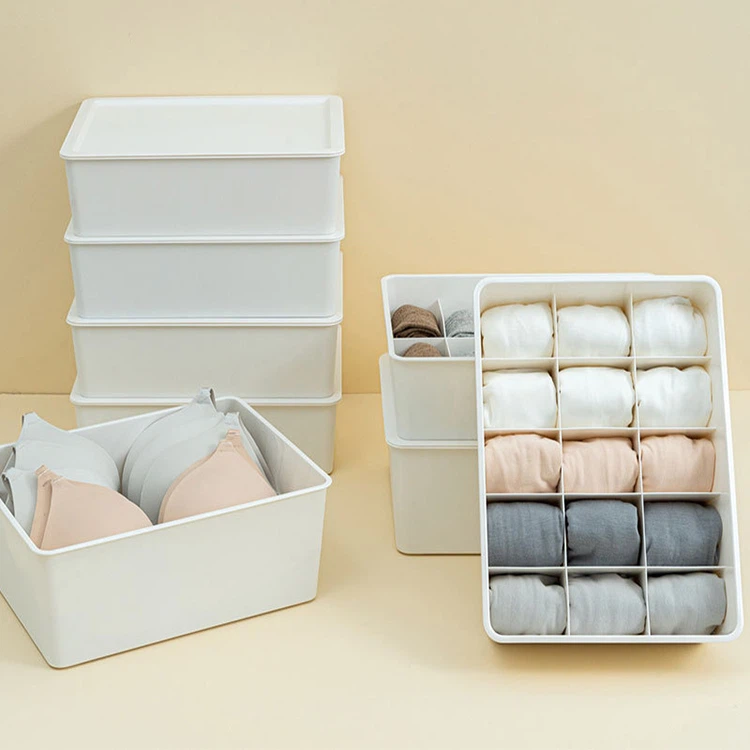 Caja de almacenamiento de ropa interior a prueba de polvo