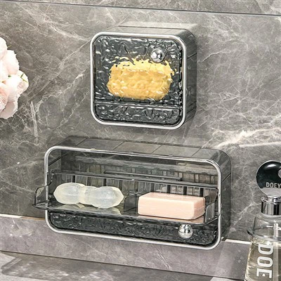 Caja de almacenamiento de jabón con diseño de glaciar