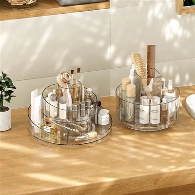 Caja de almacenamiento de cosméticos giratoria